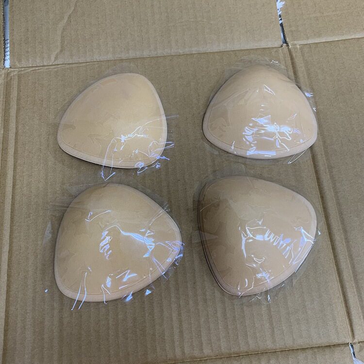 生物胶加厚海绵自粘文胸贴泳衣胸垫女小胸显大防滑婚礼隐形防走光