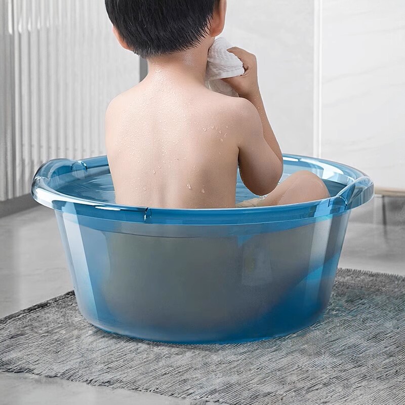洗澡盆家用特大号洗脸盆加厚宝宝婴幼儿塑料浴盆洗被子洗衣洗脚盆