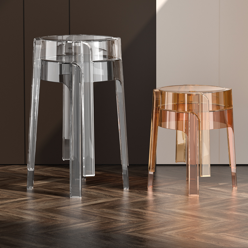 家用凳子加厚塑料可叠放