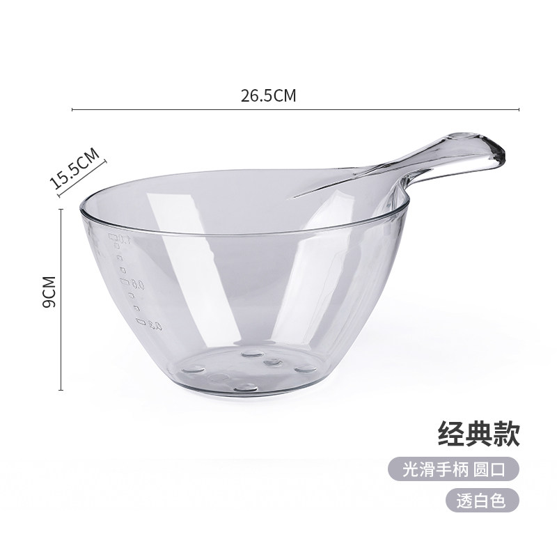 Gáo múc nước nhà bếp gia dụng muôi múc nước bằng nhựa dày dặn gáo múc nước tắm gáo múc nước gáo múc nước cán dài muôi múc nước gội đầu sáng tạo