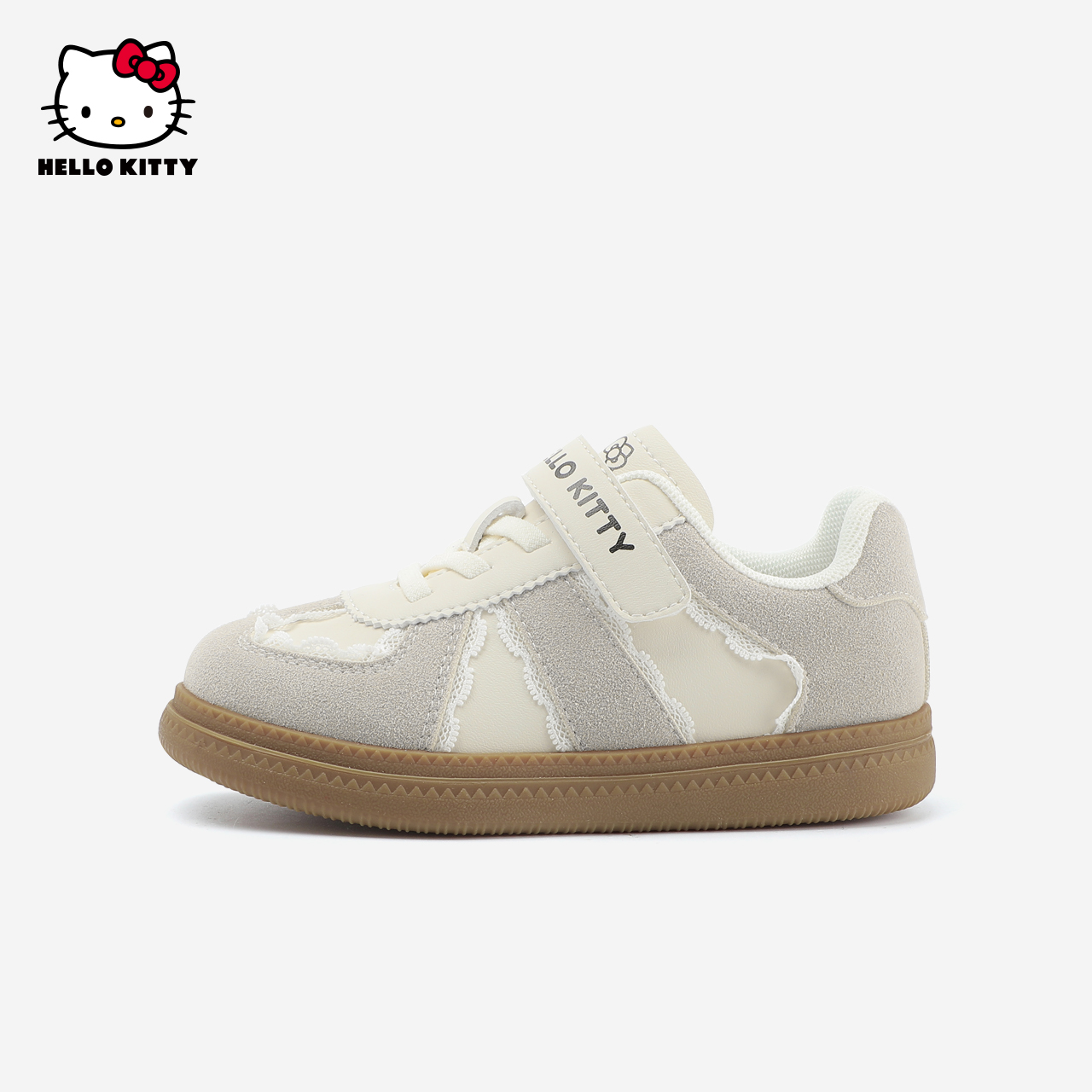 hello kitty童鞋女童板鞋春秋新款儿童德训鞋女孩运动板鞋潮