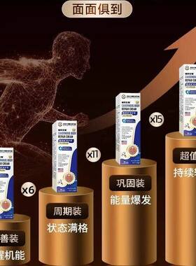 【官方正品】美国赫奈原装纬度扩展棉体修护绅士的选择解决男题强