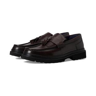 海外代购Steve Madden/思美登男士休闲皮鞋一脚蹬流苏装饰圆头