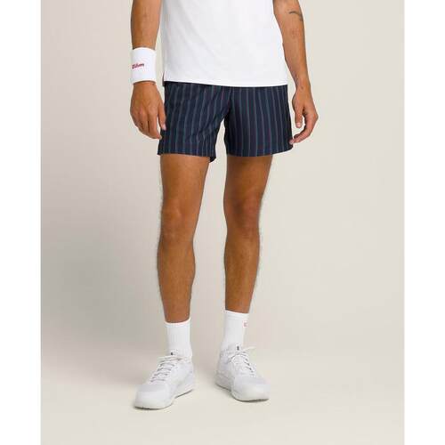 代购Wilson男士网球短裤速干透气防水防泼溅可调节腰围