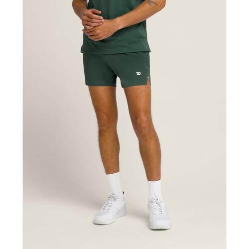 代购Wilson男士网球短裤高弹性轻量设计自由活动快速排汗