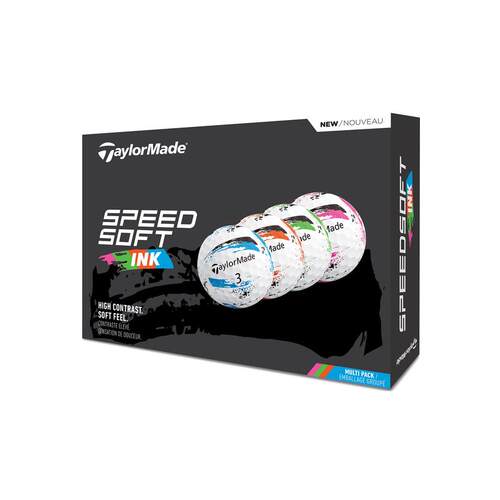 海外代购Taylormade高尔夫球爆发速度击球距离柔软手感高对比度