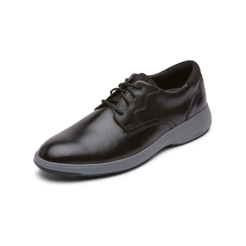 代购Rockport乐步男士商务休闲鞋透气内衬轻便鞋底缓震科技