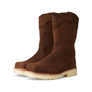 代购FRYE男士工装靴防滑减震透气保暖钢头Goodyear welt防水