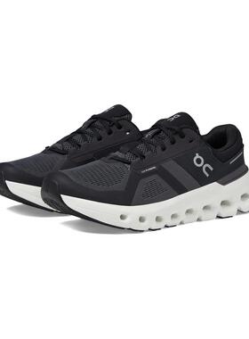 代购ON昂跑男士跑步鞋缓震性能能量回馈防石嵌入运动鞋网面材质