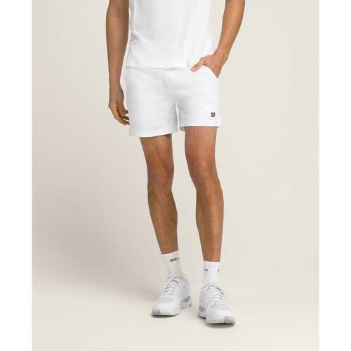 代购Wilson男士网球短裤速干透气防水防泼溅可调节腰围