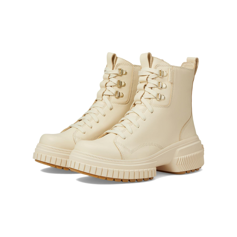 代购SOREL女士马丁靴透气吸汗软底轻便系带圆头平台跟防水