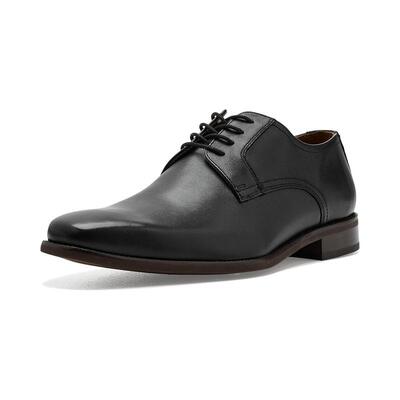 代购Johnston  Murphy男士正装鞋透气舒适轻便耐磨圆头低帮系带