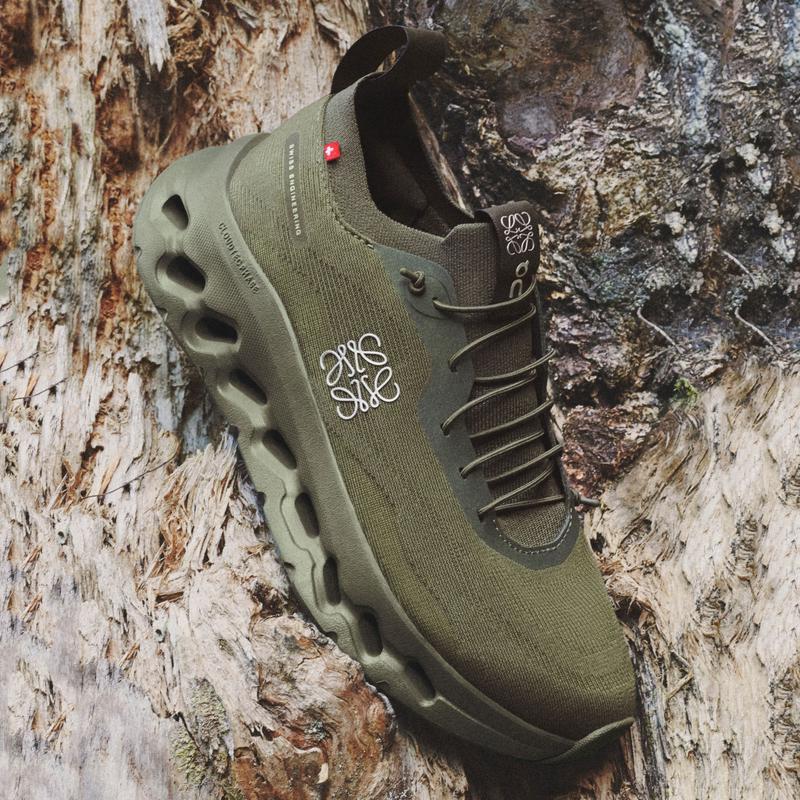 代购Loewe x On Cloudtilt昂跑罗意威联名低帮透气轻便减震休闲