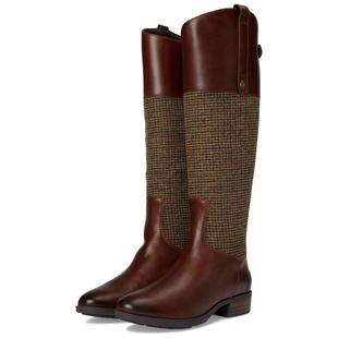 代购 Edelman女士骑士靴舒适内垫轻便透气耐磨圆头方跟 Sam