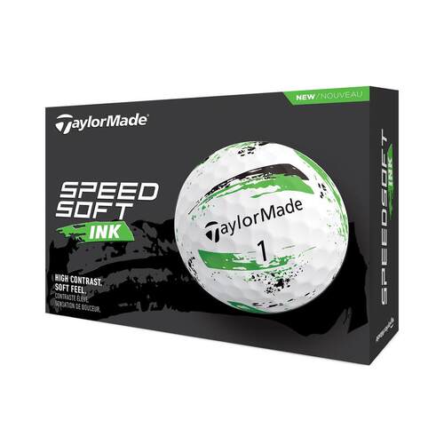 海外代购Taylormade高尔夫球爆发速度击球距离高对比度软手感