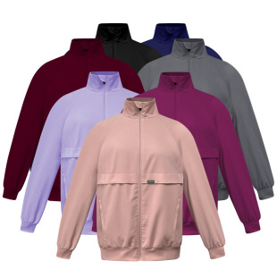 速卖通刷洗手衣手术服外套加厚长袖 夹克立领口袋护士工作服多色