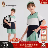 男童短袖 夏装 新品 暇步士童装 大童宝宝学院风短袖 儿童休闲T恤