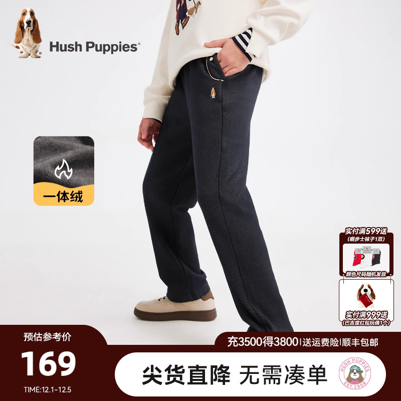 暇步士女童加绒长裤大童休闲