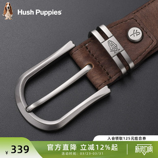 牛皮裤 正品 腰带送礼物 真皮复古休闲针扣腰带男士 暇步士皮带男新款