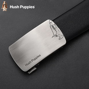 裤 暇步士新款 真皮男款 皮带自动扣内穿式 腰带牛皮简约商务腰带 男士