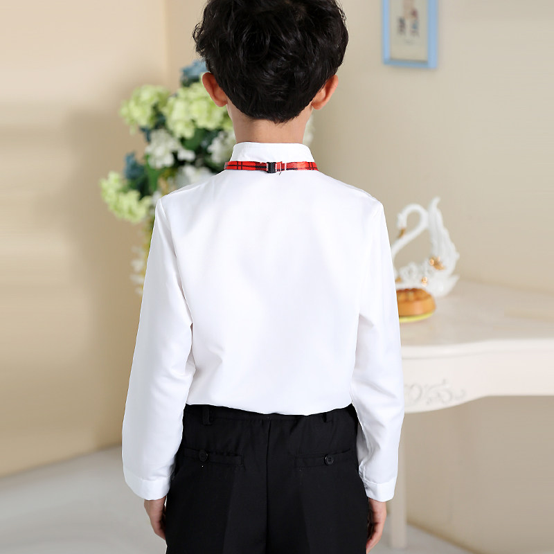 Chemise garcon à manche longue - Ref 2074890 Image 4