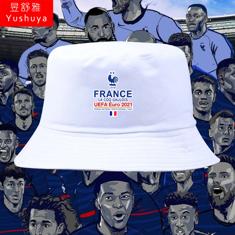 法国西班牙比利时荷兰葡萄牙意大利欧洲杯足球迷渔夫帽子男女盆帽