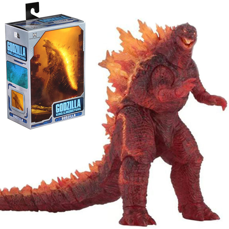 NECA 2019电影版红莲哥斯拉 Godzilla 核爆怪兽之王 可动手办模型 模玩/动漫/周边/娃圈三坑/桌游 潮玩盲盒 原图主图