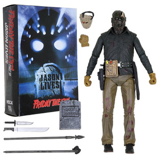 NECA 39714 黑色星期五 杰森 Jason 30周年 豪华版 人偶模型手办