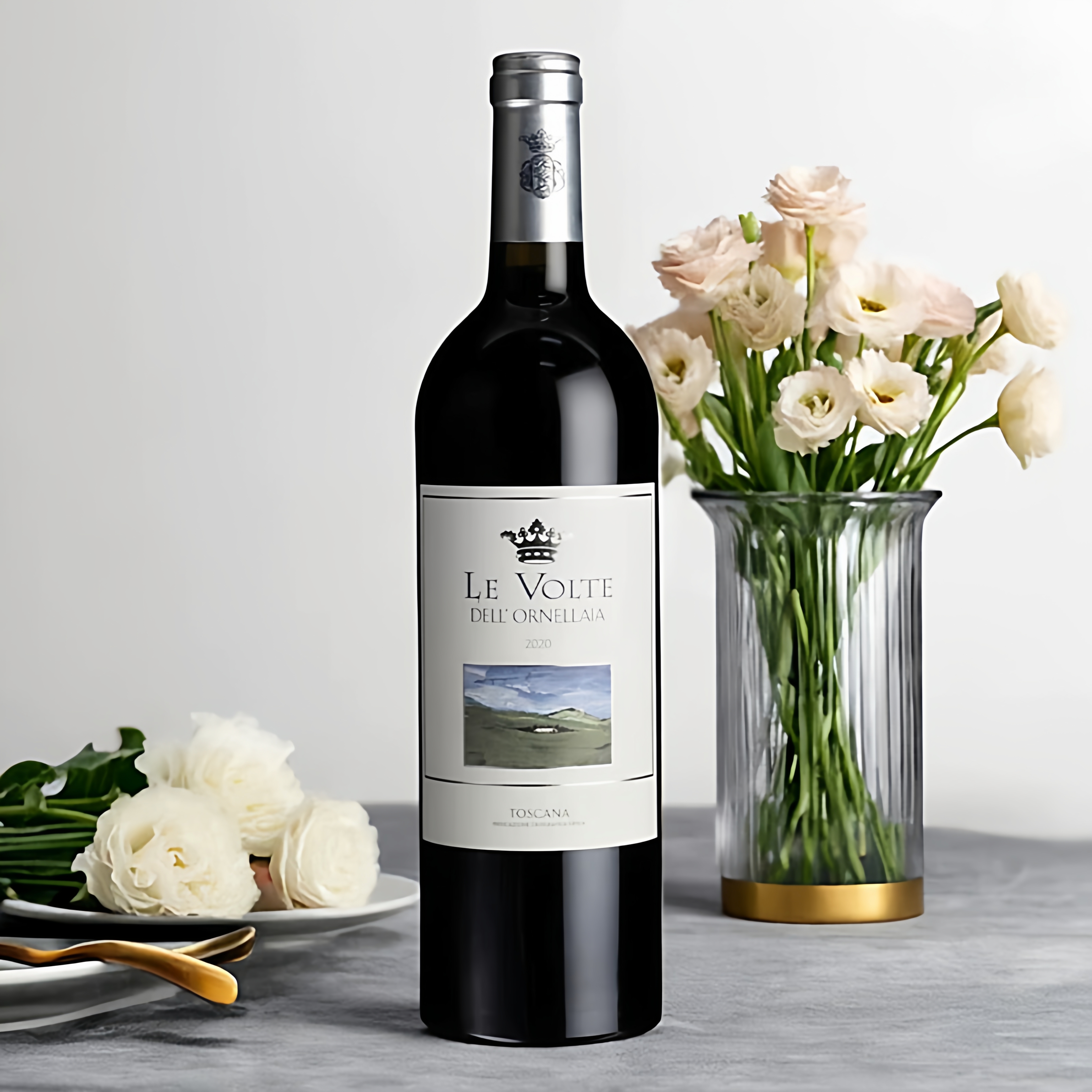 果香浓郁 意大利托斯卡纳产区奥纳亚酒庄乐福特干红葡萄酒750ml