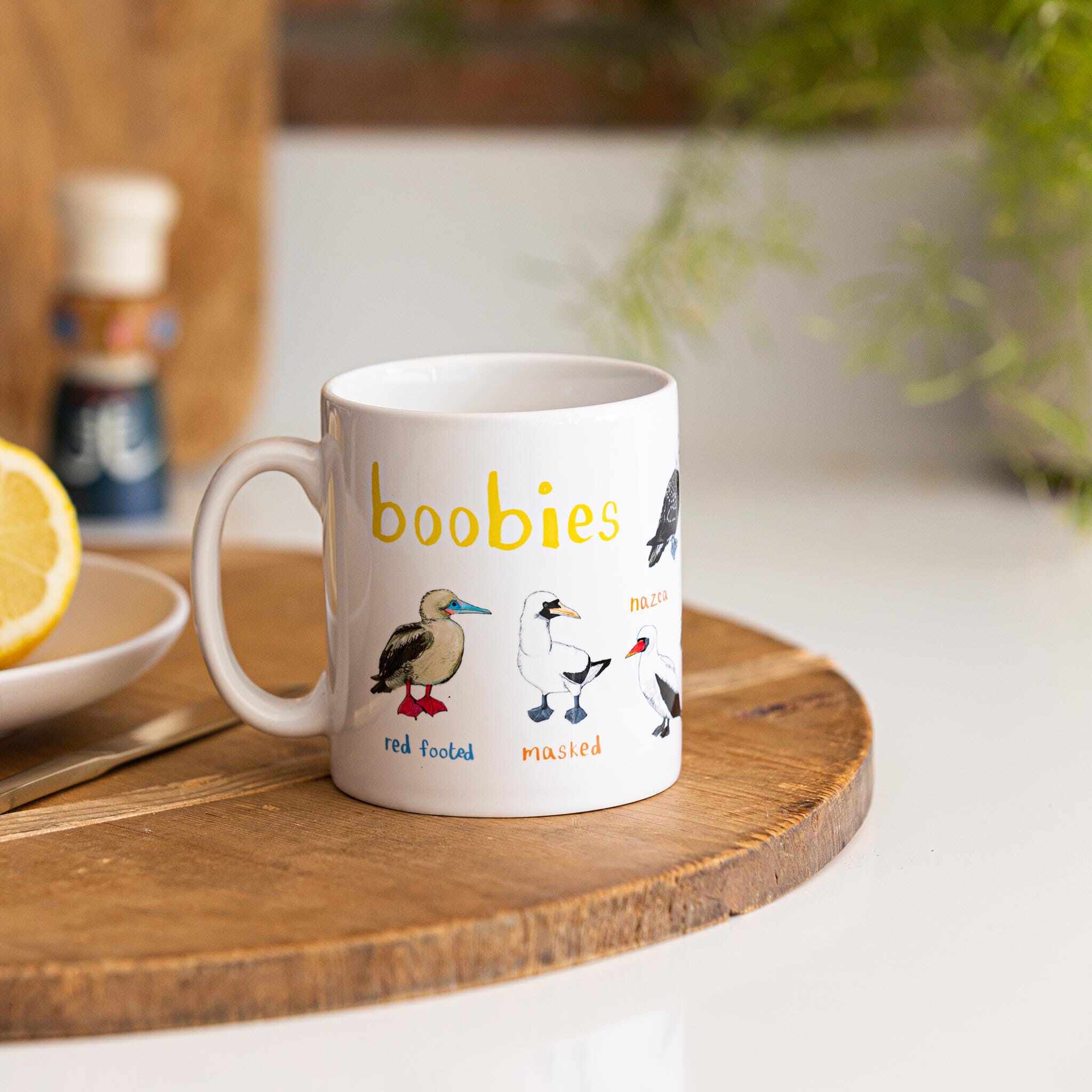 BoobiesCeramicBirdMug鸟类小鸟陶瓷马克杯水杯创意图案杯咖啡杯