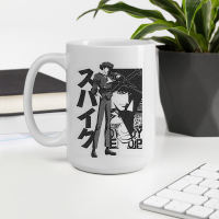 Cowboy Bebop mug, Spike co-branded water cup, home bounty hunter Cowboy Bebop merchandise thumbnail 3
