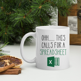 Spreadshee哦 Ohh....This For 这需要一个电子表格杯子 Calls