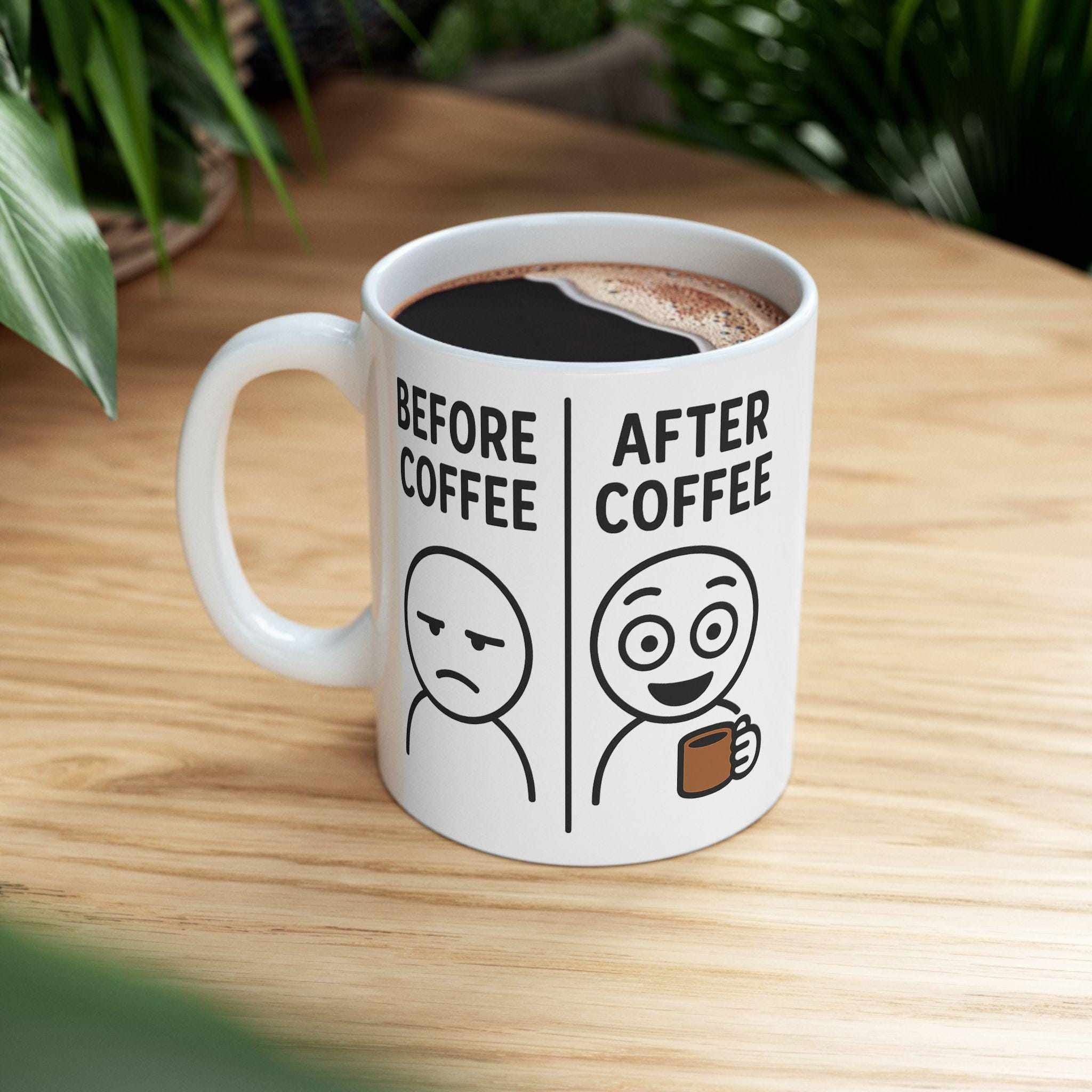 Funny_Coffee_Mug Before_and_After有趣马克杯杯子创意杯咖啡杯
