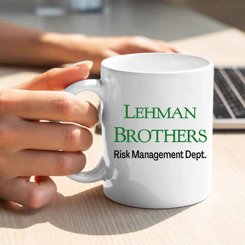 Lehman Brothers Risk Management 雷曼兄弟风险管理 陶瓷马克杯