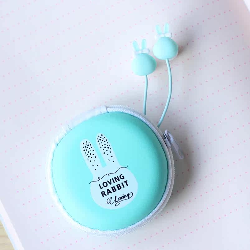 韩版可爱创意耳机卡通入耳有线少女心学生。安卓通用糖果色带麦|ruв категории видео электрических приборов, наушники/наушники - от Buy2taobao.com для оказания профессиональной услуги покупки агента Taobao