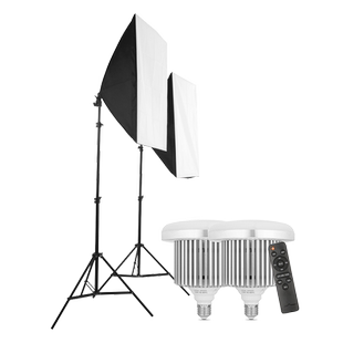 直播补光灯主播美颜柔光灯箱专业led摄影灯室内拍照影棚间灯光轮廓拍摄产品打光专用背景照相氛围发丝拍视频