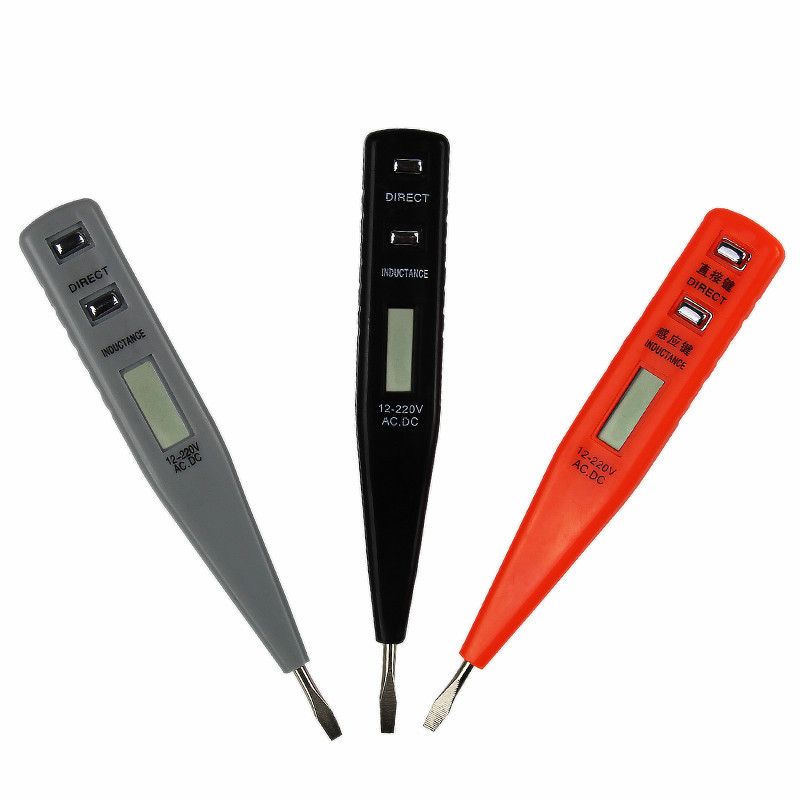 3个装多功能感应数显测电笔家用线路检测电工验电试电笔验电笔