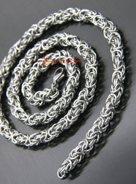 欧美朋克风龙骨钛钢饰品链
