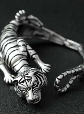 男士霸气复古欧美时尚个性潮手链