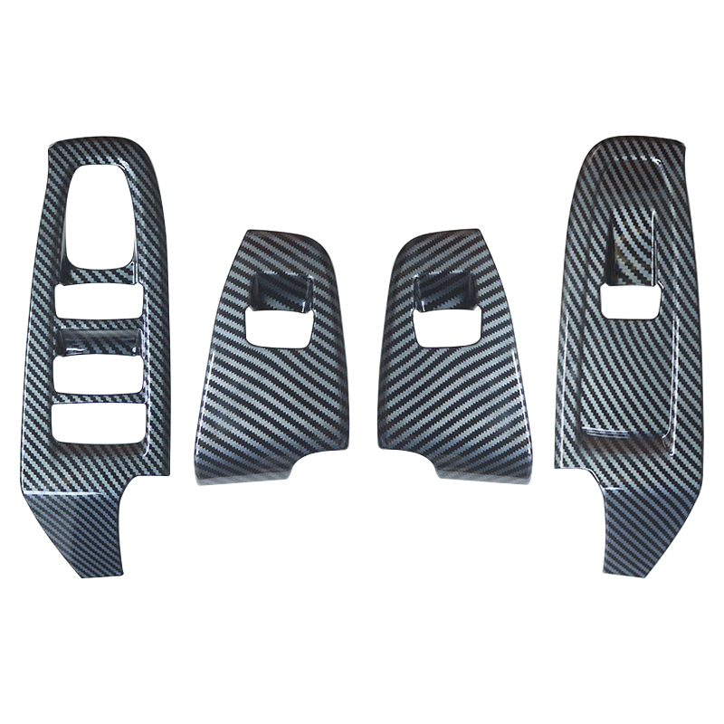 适用斯巴鲁24-25款crosstrek旭豹升降开关面板装饰贴内饰改装配件