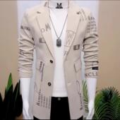 潮流网红中长款 秋冬外套男炸街气质时尚 修身 毛呢大衣韩版 风衣 男士