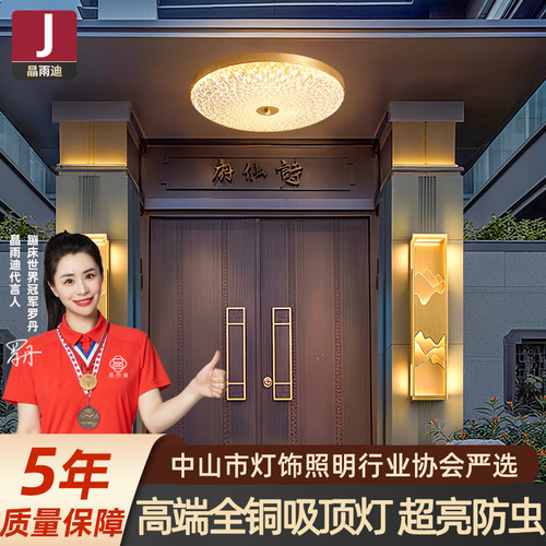 【热卖爆款】超亮吸顶灯防虫防潮