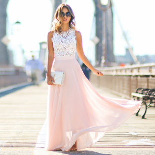 Patchwork Size Summer Dress new Hollow 2020 Plus