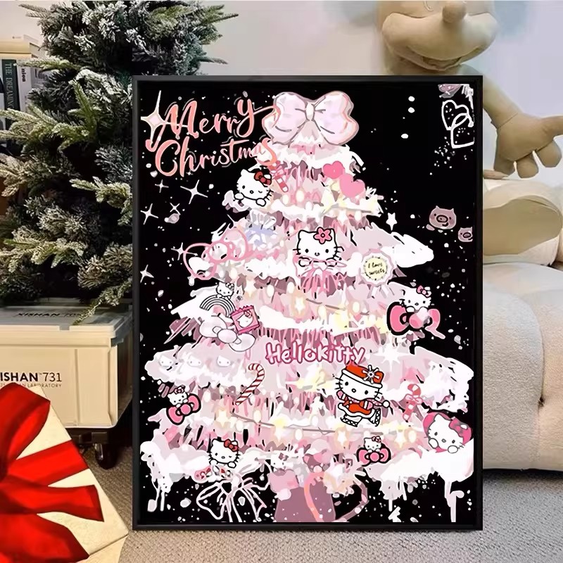 Kitty手工满钻钻石绣2026新款