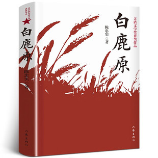 微瑕 白鹿原 原著 正版 陈忠实经典代表作正版文学小说书籍茅盾文学奖得者纪念 作家出版社