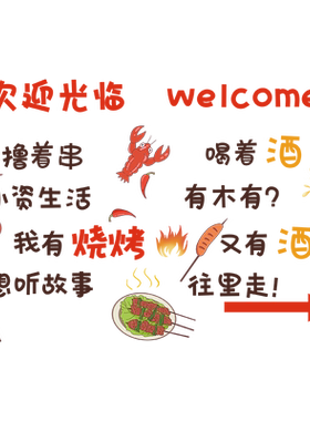 装饰品餐厅贴纸墙贴画