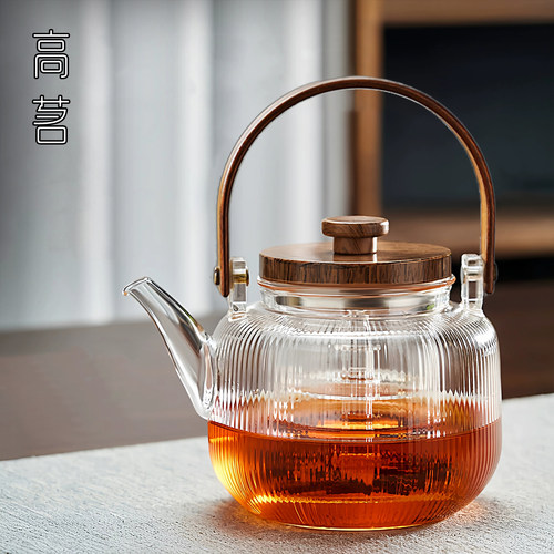新中式煮茶壶加厚玻璃烧水壶