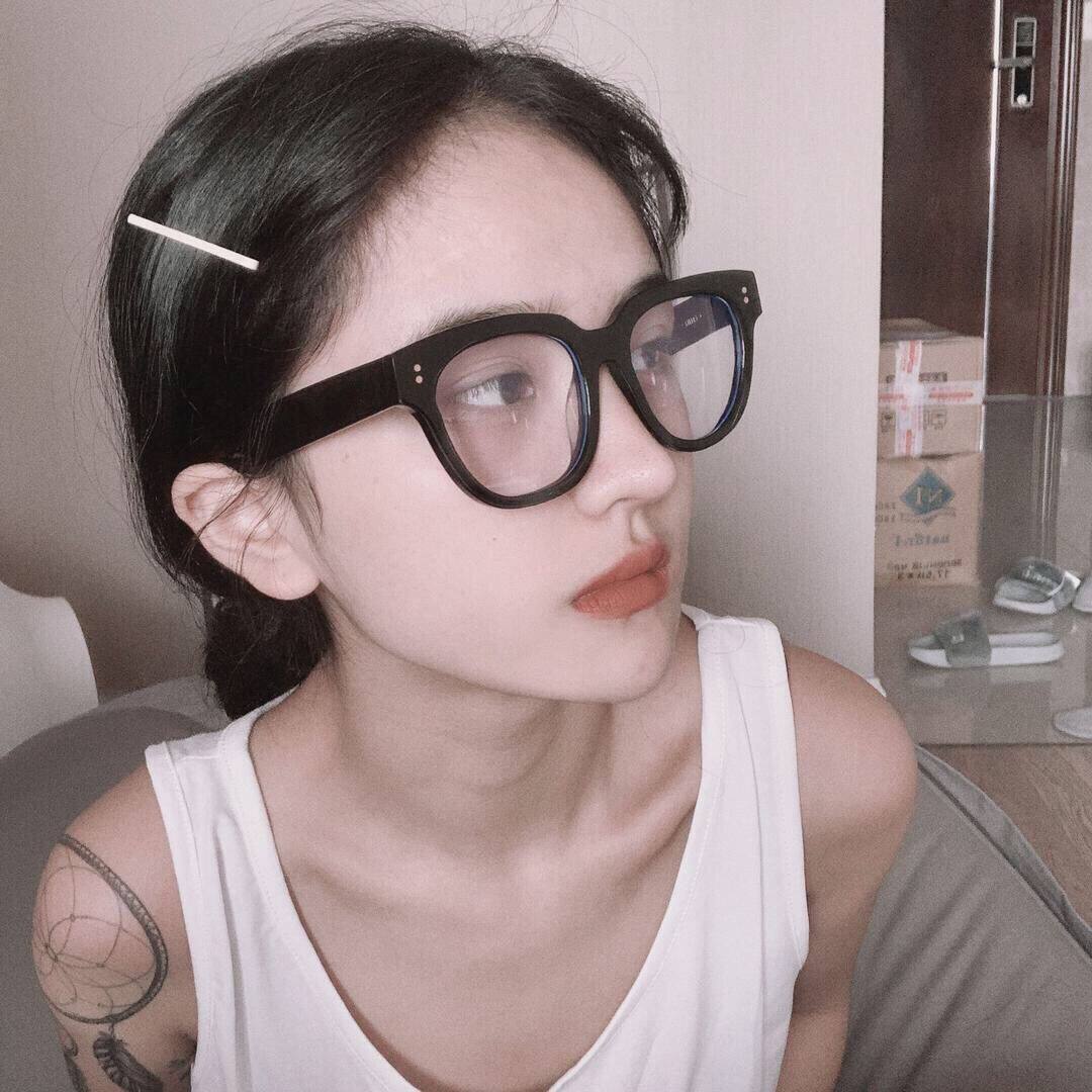 韩国复古经典黑色粗框眼镜女原宿方形圆脸素颜装饰平光近视眼镜框