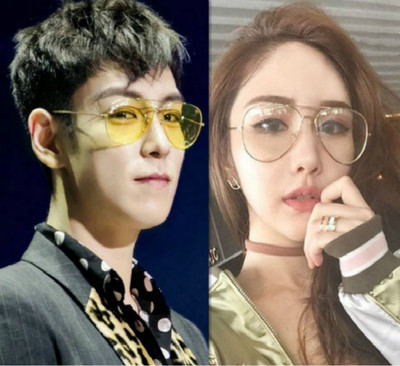 韩国黄色透明太阳眼镜网红同款