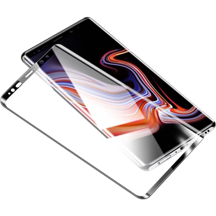 适用三星note9钢化膜note8手机膜samsungnote9曲屏三星n8全屏galaxynote8屏幕保护贴膜n9曲面屏galaxy蓝光nt9